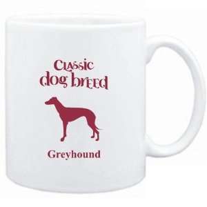    Mug White  Classic Dog Breed Greyhound  Dogs: Sports & Outdoors