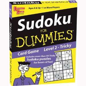  Sudoku for Dummies Card Game Tricky Toys & Games