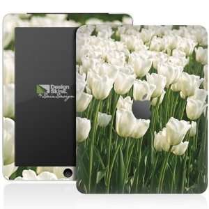  Design Skins for Apple iPad 1 [with logo]   White Tulip Design 