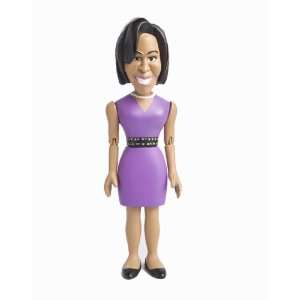  Michelle Obama In Purple Dress   Collectors Action Figure 