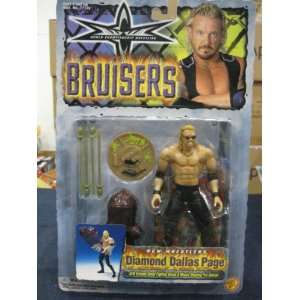   Wrestling Bruisers WCW Wrestlers Diamond Dallas Page Toys & Games