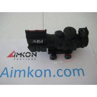 4x32 Fixed Power Scope with Fiber Optic Tactical Sight and Weaver 