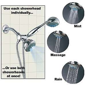  Rain Spa 3 Way Settings Shower System 
