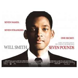  Seven Pounds Original Movie Poster, 40 x 30 (2008)