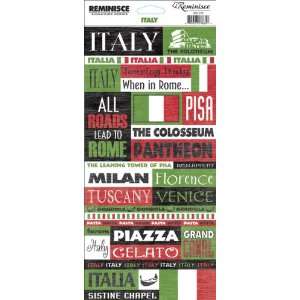    Signature Series Travel Stickers Italy Quote