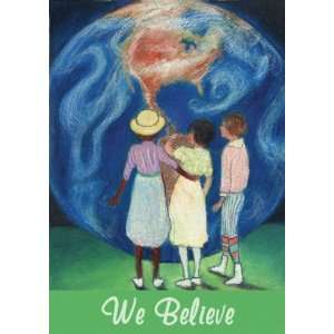  We Believe Decorative House Flag: Toys & Games