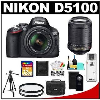  Nikon D5100 Digital SLR Camera with Nikon 18 105mm f/3.5 5 