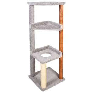    73 Kitty Multi Level Play Cat Tree Color: Grey: Pet Supplies