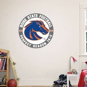  Boise State Fathead Wall Graphic Perfect Season Logo 