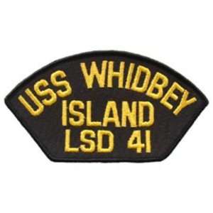   Navy USS Whidbey Island LSD 41 Patch 2 1/4 x 4 Patio, Lawn & Garden