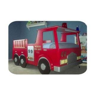 Deluxe Fire Engine Bed Plan (Woodworking Plans)