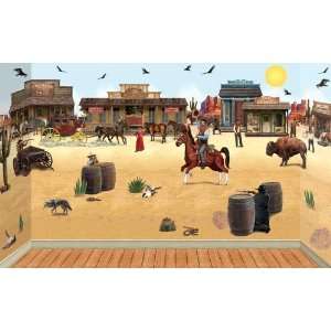  Lets Party By Wild West Scene Kit 