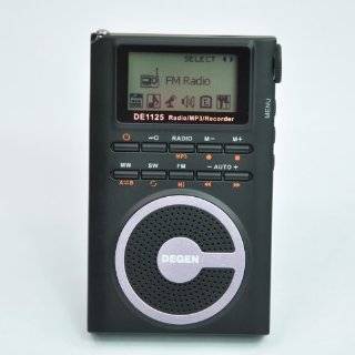 2nd generation Degen DE1125 Ultra Thin AM/FM / SW Radio with 4GB  