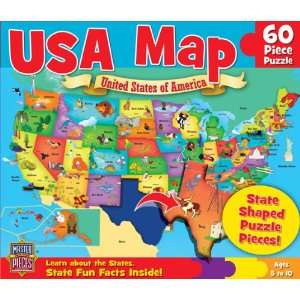  USA Map (60pcs) Toys & Games