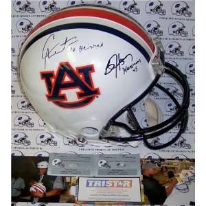 Bo Jackson and Cam Newton Autographed/Hand Signed Auburn Tigers 