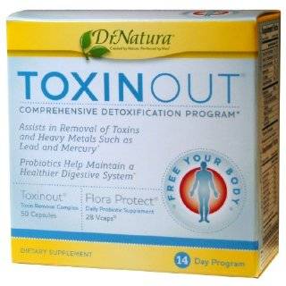 DrNatura Toxinout Broad Spectrum Detox Program (50 Capsules of 