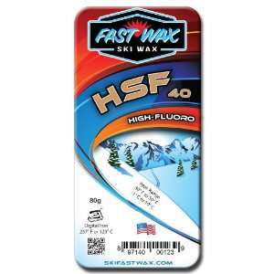  Highly Fluorinated Ski Wax Bronze