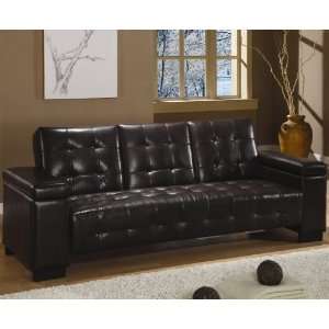 Convertible Sofa w/Drop Down Console/Storage by Coaster 