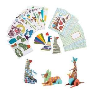  Animal Menagerie Punch Out Kit with Keepsake Box and 