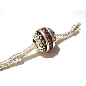   birthstone charm for European charm bracelets Arts, Crafts & Sewing