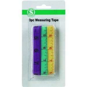  Measuring Tape, 3PC MEASURING TAPE: Home Improvement