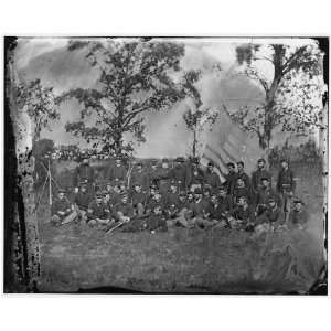   Bealeton, Virginia. Company E, 93d New York Infantry