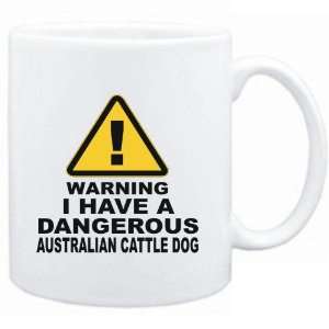   WARNING : DANGEROUS Australian Cattle Dog  Dogs: Sports & Outdoors