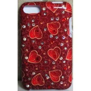  Ipod Itouch 2 Case Faceplate w/ Swarovski Crystal Detail 