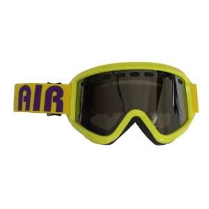  Airblaster Airgoggle Air Logo Snowboard Goggles Yellow 