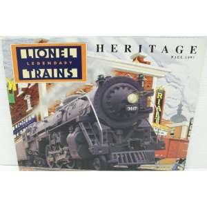  Lionel Fall 1997 Heritage Product Catalog Toys & Games