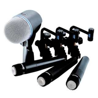 Shure DMK57 52 Drum Microphone Kit Musical Instruments