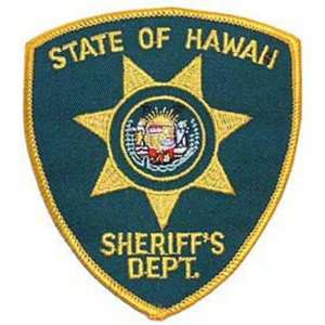  Police Hawaii Sheriffs Dept. Patch Patio, Lawn & Garden