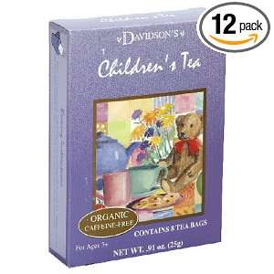 Davidsons Tea Childrens Xmas Tea, 8 Count Tea Bags (Pack of 12 