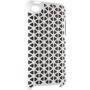   Grip Case for iPod Touch 4G, White/Black: MP3 Players & Accessories