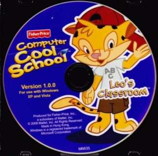 Leos Classroom Computer Cool School PC CD kids game  