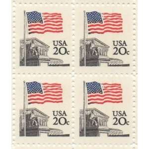 Flag Over Supreme Court Set of 4 x 20 Cent US Postage Stamps NEW Scot 