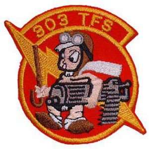   Force 303rd Tactical Fighter Squadron Patch 3 Patio, Lawn & Garden