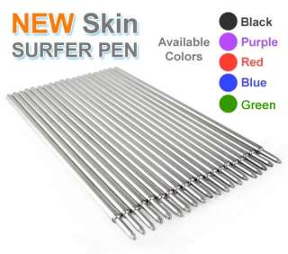 BRASS PEN SKIN SURFER Tattoo Outline Skin Pen Stencil Supply (Pen 