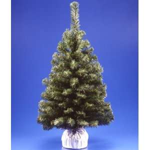 Noble Blue Spruce Artificial Christmas Tree In Silver Bag  