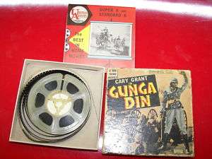8MM FILM CARY GRANT GUNGA DIN 544 HOME MOVIES  