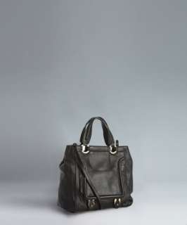 Chloe black leather convertible top handle tote  BLUEFLY up to 70% 