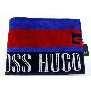  Hugo Boss Large Beach Towel Blue 50220882