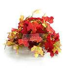 10 PCS 72 Length Fall Maple Leaf Silk Garland Wedding Flower Arch 