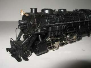 HO Bachmann RR Train Locomotive & Tender AT&SF 705 Steam Engine 2 8 0 