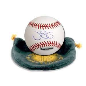 Nate Schierholtz Autographed Baseball (UDA)