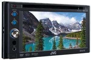 JVC KW AVX740. Double Din DVD Player with Touch Screen, Album Art w 