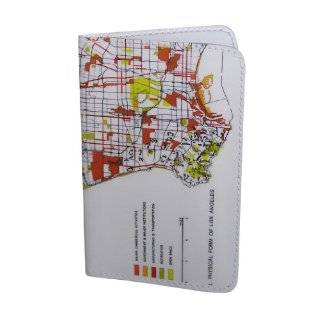 Map of Los Angeles Business, Credit & ID Card Holder by 1111 