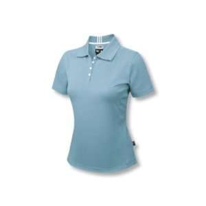 : Adidas 2007 Womens ClimaLite Stretch Pique Short Sleeve Golf Polo 