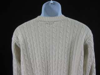 PARABRISE Beige Cashmere Sweater Sz 14  