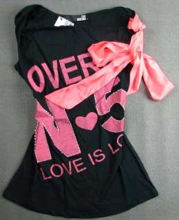 New Mo schino Womens ribbon Bow cute vest Sz.38 42 2 color  